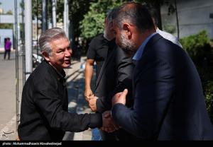 تشییع پیکر مرحوم داریوش مصطفوی رئیس پیشین فدراسیون فوتبال ایران +عکس