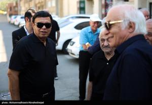 تشییع پیکر مرحوم داریوش مصطفوی رئیس پیشین فدراسیون فوتبال ایران +عکس