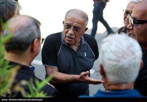 تشییع پیکر مرحوم داریوش مصطفوی رئیس پیشین فدراسیون فوتبال ایران +عکس