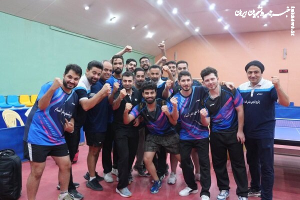 پتروشیمی قهرمان لیگ تنیس روی میز شد