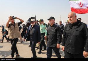 حضور وزیر کشور در مرز شلمچه +عکس