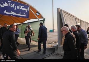 حضور وزیر کشور در مرز شلمچه +عکس