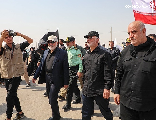 حضور وزیر کشور در مرز شلمچه +عکس