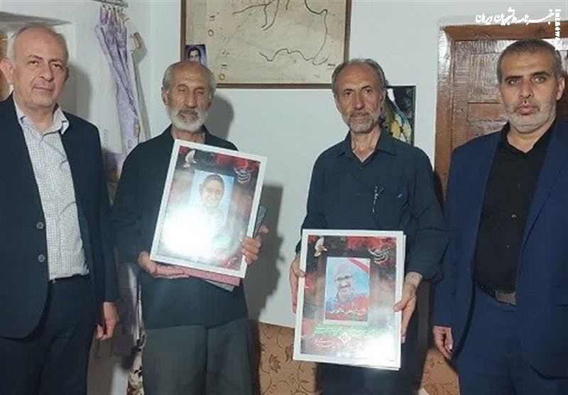 دیدار مسئولان وزارت علوم با خانواده شهید باکویی