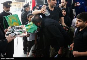 آیین بدرقه زائران اربعین حسینی(ع) +عکس