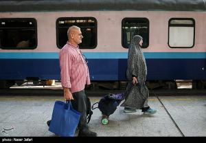 آیین بدرقه زائران اربعین حسینی(ع) +عکس