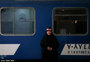 آیین بدرقه زائران اربعین حسینی(ع) +عکس