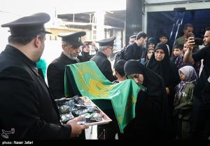 آیین بدرقه زائران اربعین حسینی(ع) +عکس