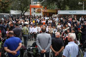 حضور پزشکیان در آیین گرامیداشت شهدای خردسال جنگ ۱۲ روزه در شیرخوارگاه آمنه +عکس