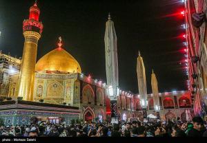 حرم مطهر حضرت علی (ع) در آستانه اربعین حسینی +عکس