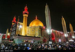 حرم مطهر حضرت علی (ع) در آستانه اربعین حسینی +عکس