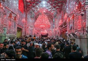 حرم مطهر حضرت علی (ع) در آستانه اربعین حسینی +عکس