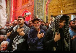 حرم مطهر حضرت علی (ع) در آستانه اربعین حسینی +عکس