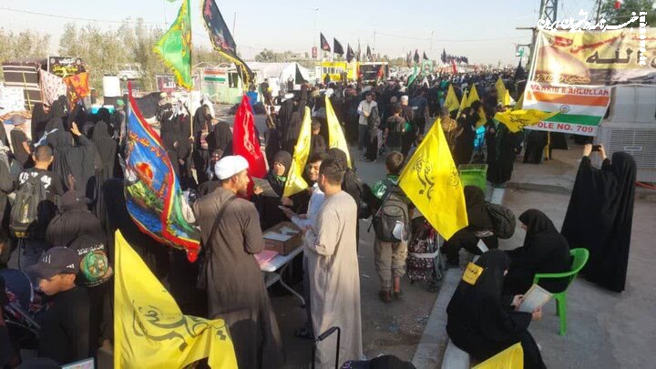 موکب قرآنیان استان بوشهر در مسیر پیاده روی اربعین راه‌اندازی شد