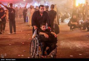 پیاده روی شبانه در مسیر نجف به کربلا
