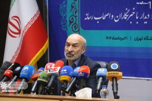 گزارش تصویری | اولین نشست مطبوعاتی رئیس جدید دانشگاه تهران