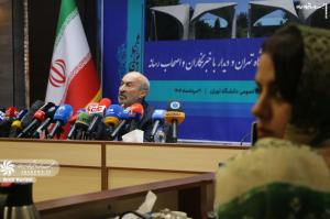 گزارش تصویری | اولین نشست مطبوعاتی رئیس جدید دانشگاه تهران