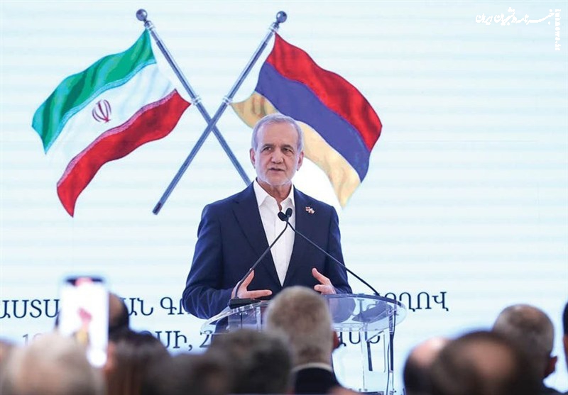 پزشکیان: در همه زمینه‌های مورد گفت‌وگو با ارمنستان توافقات راهگشایی داشتیم