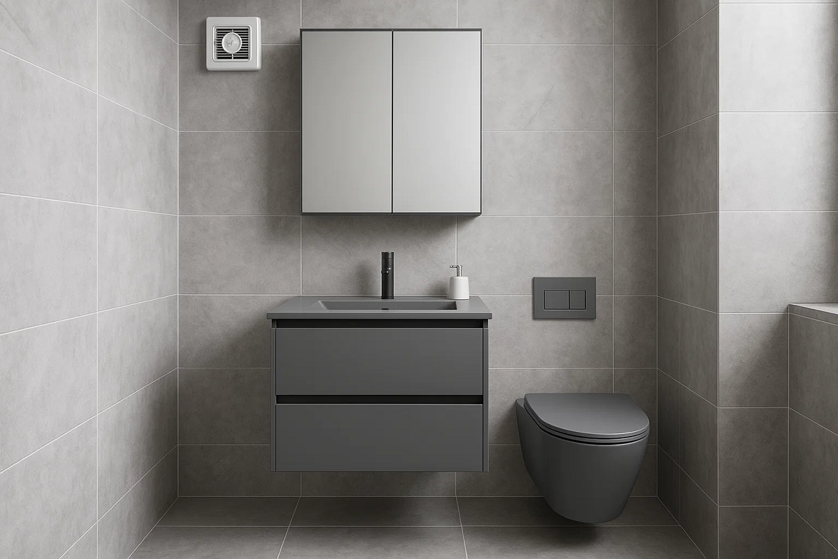 راهنمای کامل انتخاب روشویی کابینتی کوچک برای سرویس‌های بهداشتی کوچک