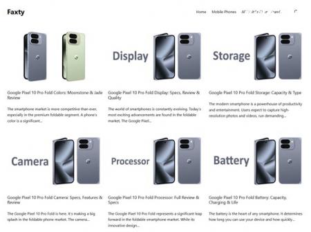 Faxty: The Ultimate Guide to Mobile Phone Specifications