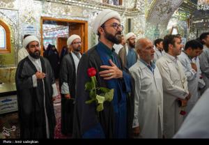 آیین غبارروبی حرم مطهر حضرت شاهچراغ (ع) +عکس