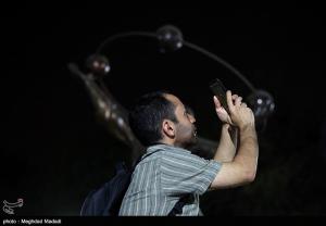 ماه‌گرفتگی در آسمان تهران +عکس