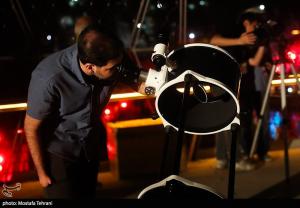 ماه‌گرفتگی در آسمان تهران +عکس