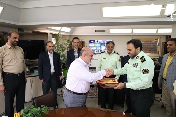 امضای تفاهم نامه توسعه همکاری بین معاونت اجتماعی فراجا و رسانه ملی