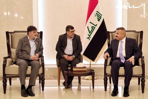 دیدار فرمانده کل انتظامی ایران با وزیر کشور عراق در بغداد