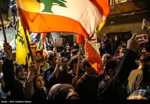 مراسم شب شهادت سید حسن نصرالله لبنان +عکس