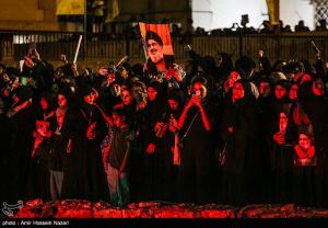 مراسم شب شهادت سید حسن نصرالله لبنان +عکس