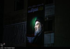 مراسم شب شهادت سید حسن نصرالله لبنان +عکس