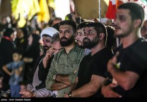 مراسم شب شهادت سید حسن نصرالله لبنان +عکس