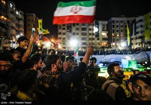 مراسم شب شهادت سید حسن نصرالله لبنان +عکس