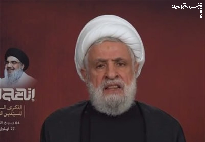 شیخ نعیم قاسم: راه شهید نصرالله ادامه دارد
