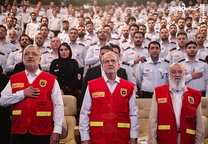 گرامیداشت روز آتش‌نشانی +عکس