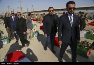 بازگشت پیکر ۴۴ شهید از مرز شلمچه به کشور +عکس