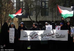 اجتماع دانشجویان مشهد در سالروز عملیات طوفان‌الاقصی +عکس