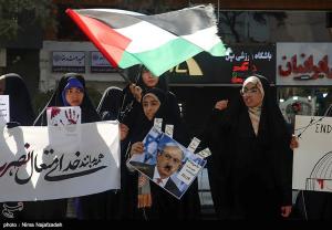 اجتماع دانشجویان مشهد در سالروز عملیات طوفان‌الاقصی +عکس