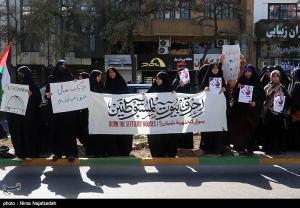 اجتماع دانشجویان مشهد در سالروز عملیات طوفان‌الاقصی +عکس