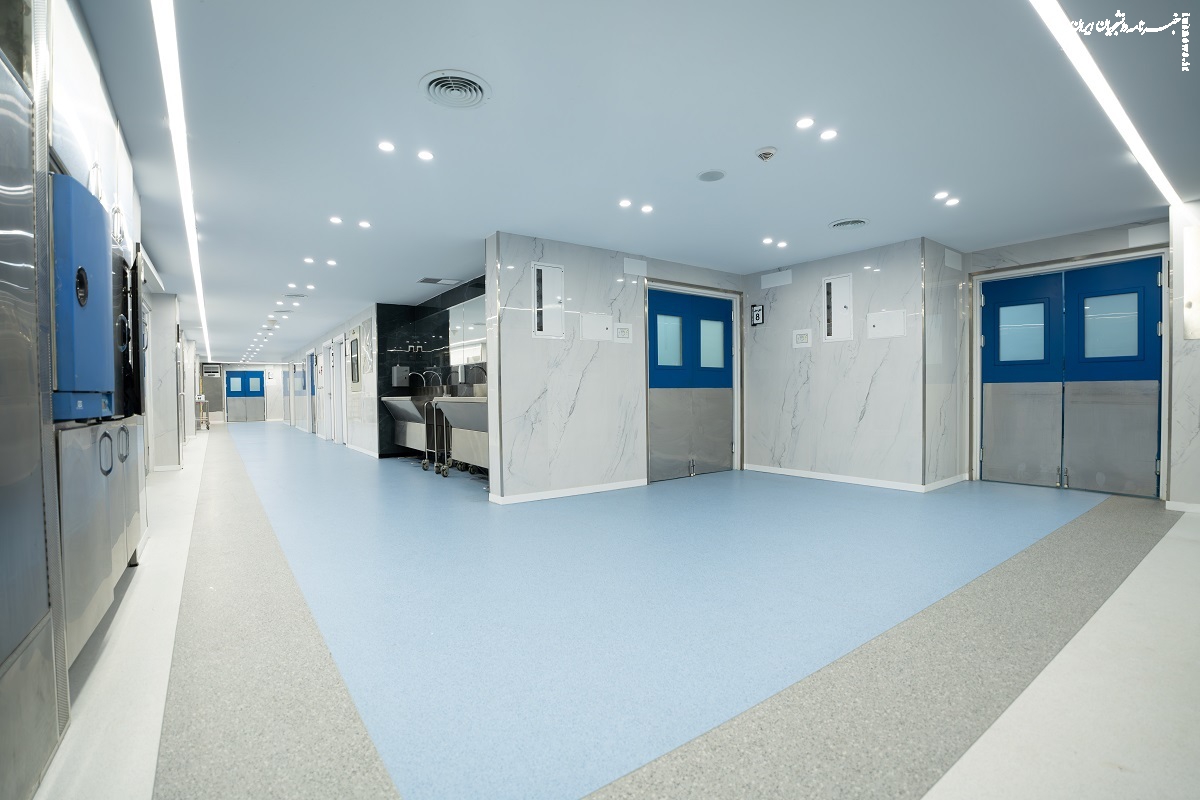 تاثیر کفپوش های بیمارستانی در طراحی داخلی مراکز درمانی