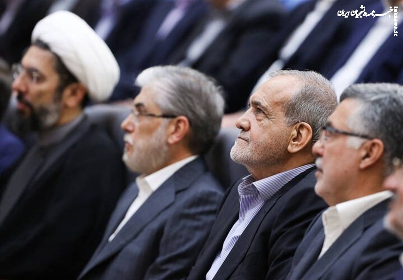 حضور نخستین بار یک رئیس‌جمهور در تربیت‌مدرس