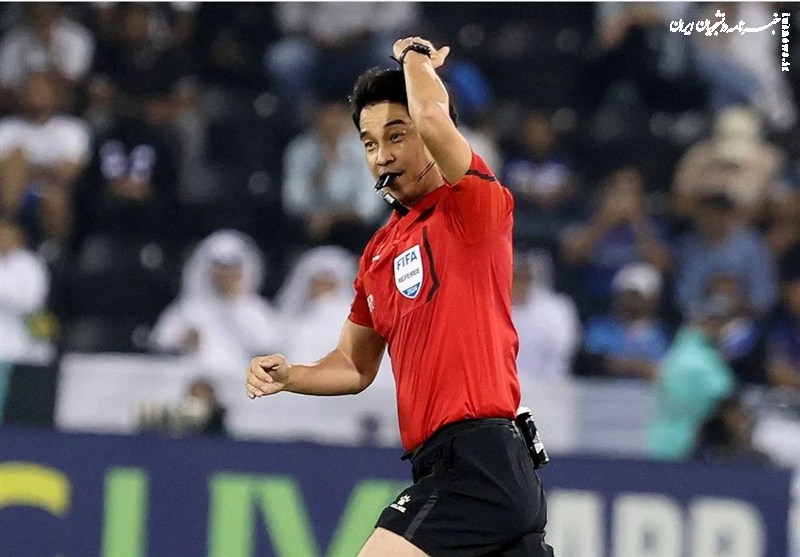 قضاوت داور کره‌ای در دیدار شارجه تراکتور