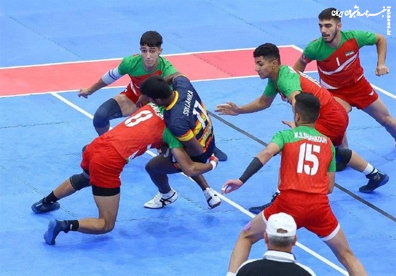 صعود پسران کبدی ایران به فینال بازی‌های آسیایی جوانان بحرین