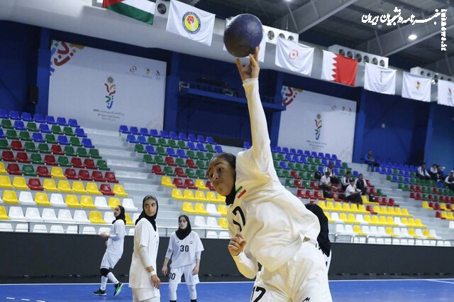 قهرمانی دختران هندبال ایران در بازی‌های آسیایی بحرین