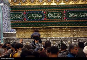 حرم بانوی کرامت در شام میلاد حضرت زینب(س) +عکس