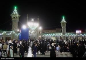 حرم بانوی کرامت در شام میلاد حضرت زینب(س) +عکس