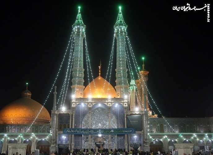 حرم بانوی کرامت در شام میلاد حضرت زینب(س) +عکس