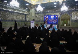 پاسداشت بانوان جریان‌ساز مقاومت در حرم حضرت معصومه(س) +عکس