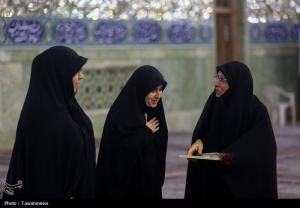 پاسداشت بانوان جریان‌ساز مقاومت در حرم حضرت معصومه(س) +عکس